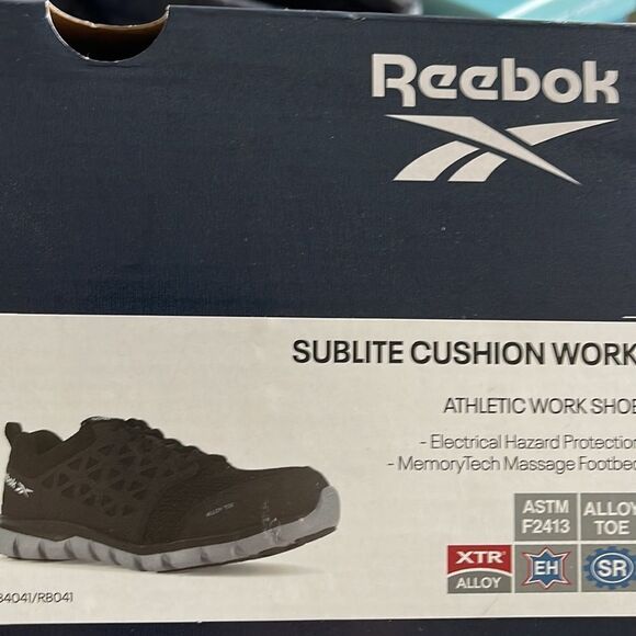 Reebok Work RB4443 Men's Sublite Work Safety Toe size 12W - Picture 8 of 8